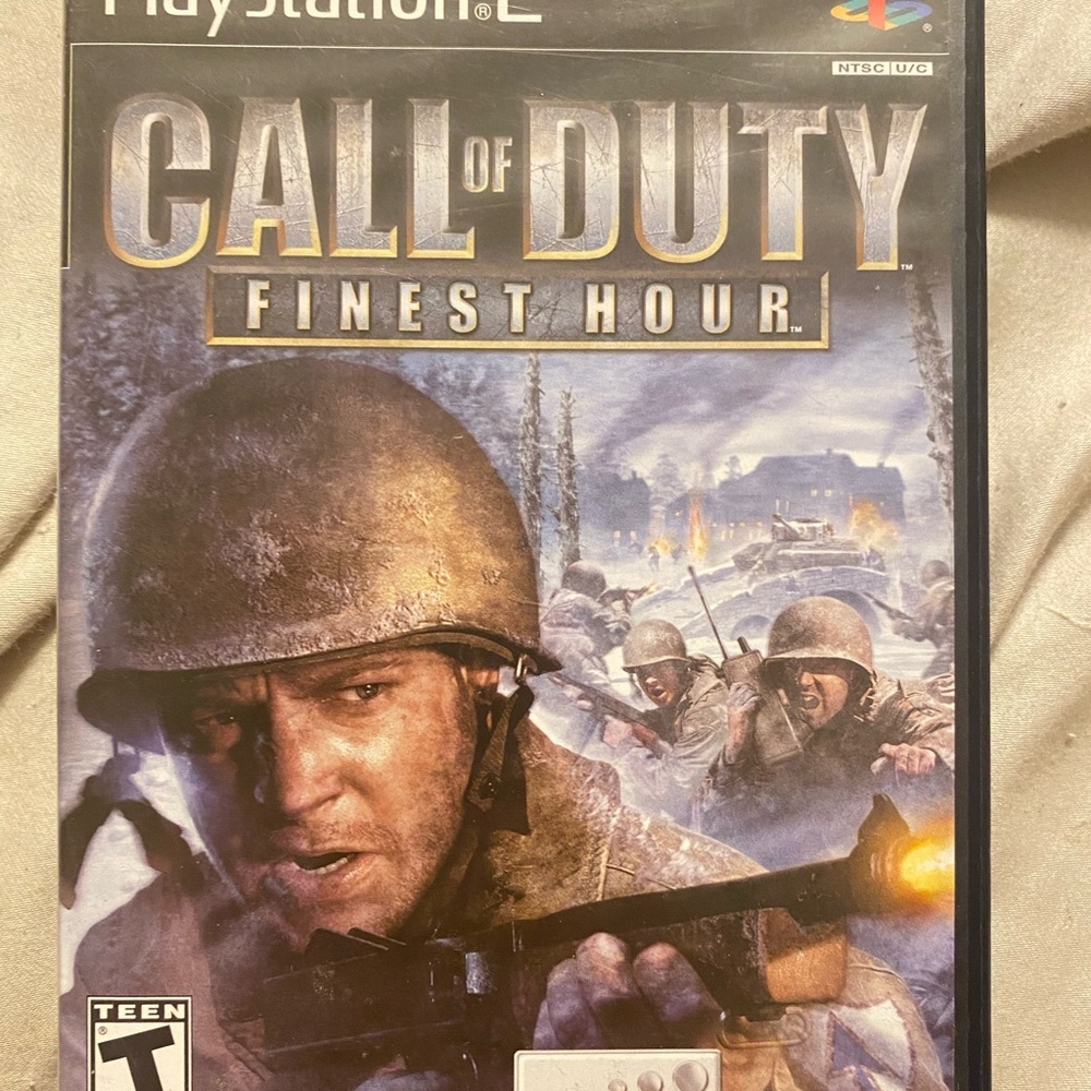 Call of duty finest hour for the ps2